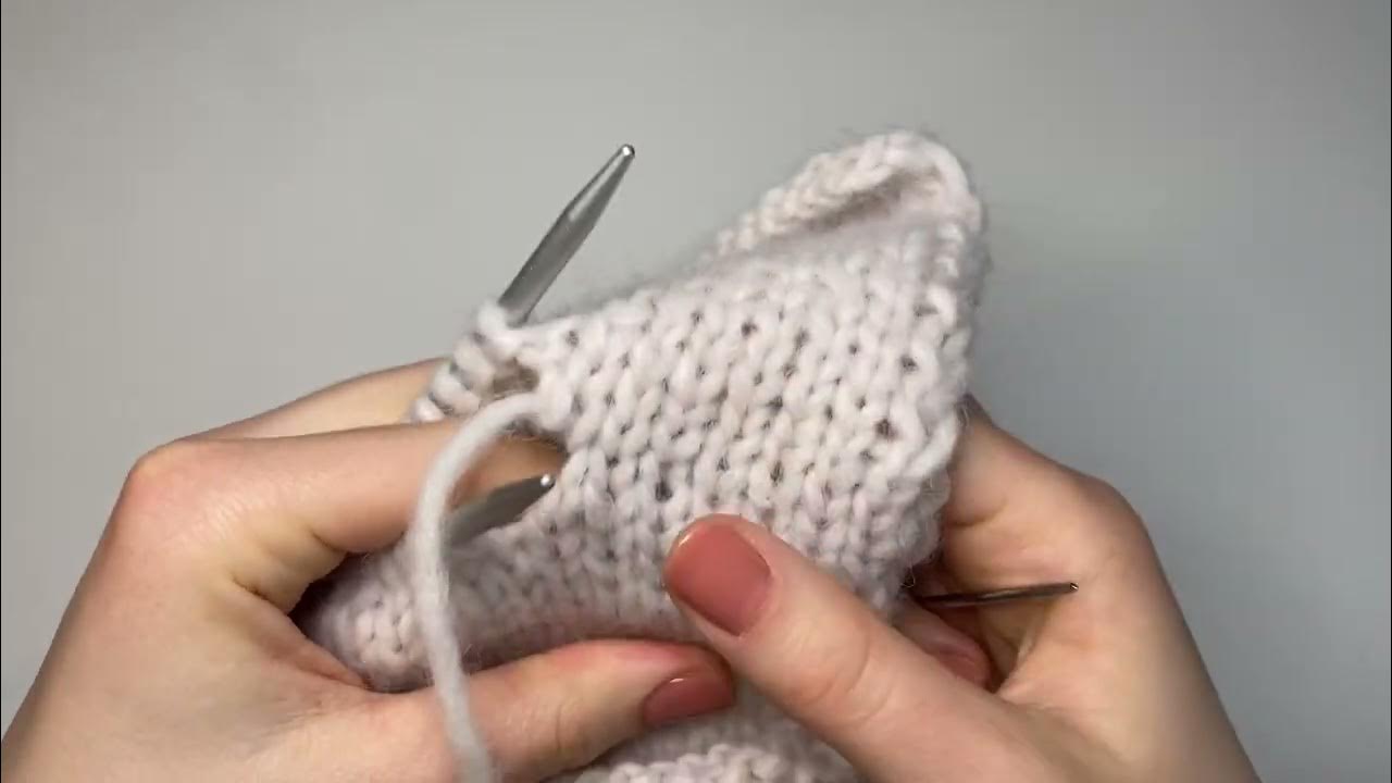 Sy sammen med maskesting Work pieces together invisible stitches Tutorial - YouTube