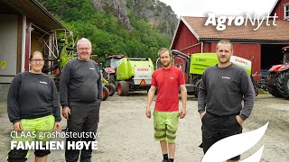 CLAAS grashøsteutstyr | Torbjørn Høye