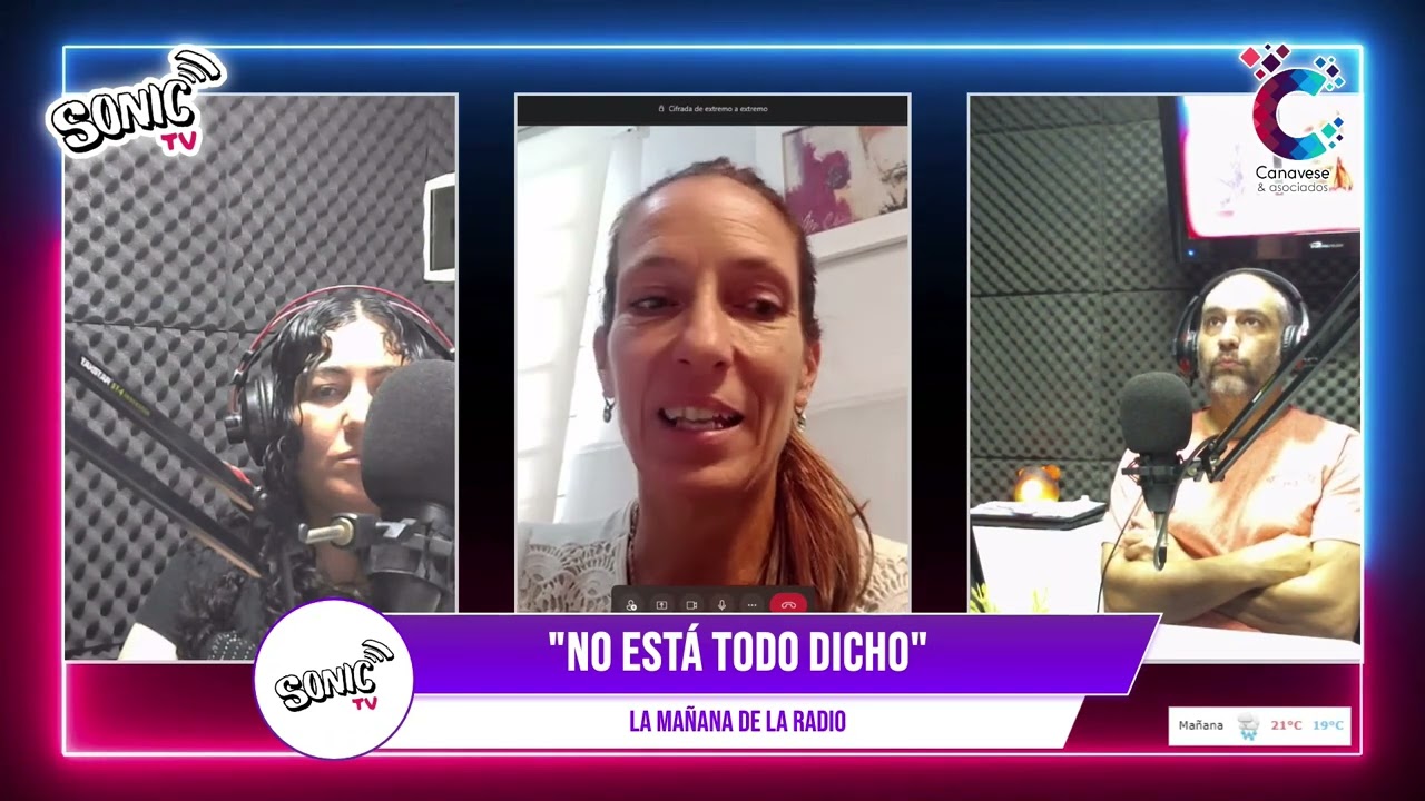 Tamara Andriani , Secretaria de Obras Públicas, nos conto en vivo en Sonic sobre la situación actual