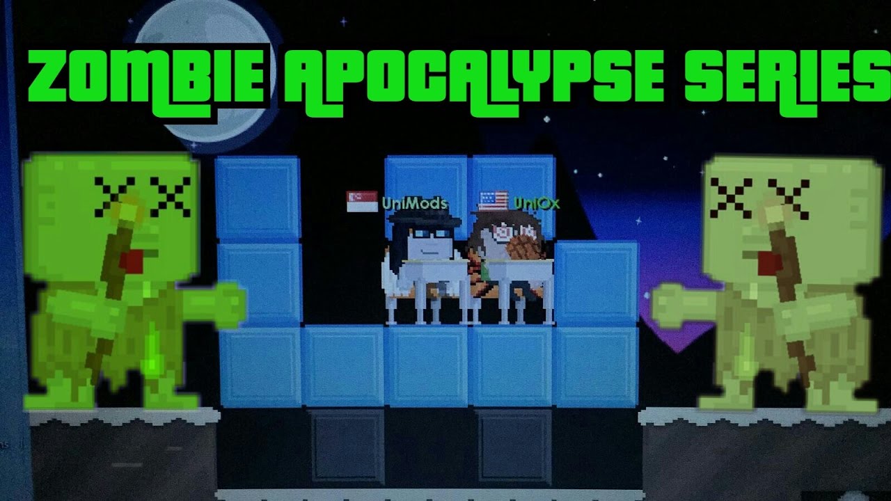 Growtopia: Zombie Apocalyspe Ep1 - YouTube