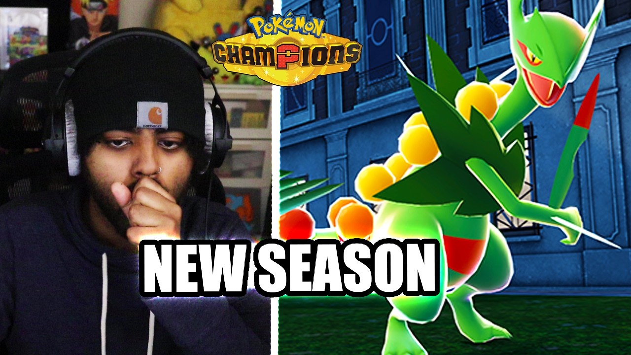 NEW POKEMON CHAMPIONS M-B SEASON (MEGA SCEPTILE GAMING)