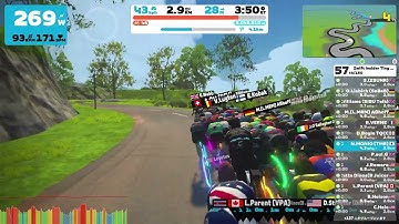 Zwift Insider Tiny Race (4 of 4) (B) on Douce France (Z2) - full version