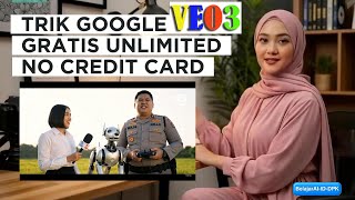 Tutorial Cara VEO3 Gratis Unlimited Tanpa Kartu Kredit, No Gemini Pro! Cuma Pakai Akun Google &amp; VPN