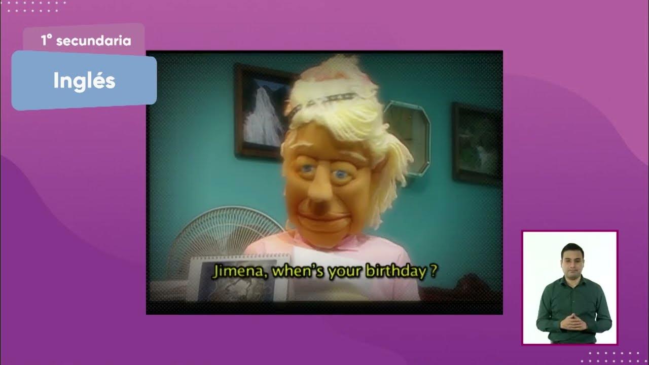 1° Secundaria » Inglés » When’s your birthday? / What’s the meaning of