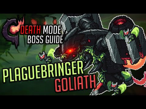 PLAGUEBRINGER GOLIATH Death Mode Boss Guide - Terraria Calamity Mod 1.4.5 NEW RUST AND DUST UPDATE