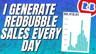 How long Did it take To Get Sales Everyday On Redbubble