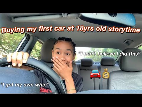 drive with me storytime: BUYING MY FIRST CAR AT 18 years old