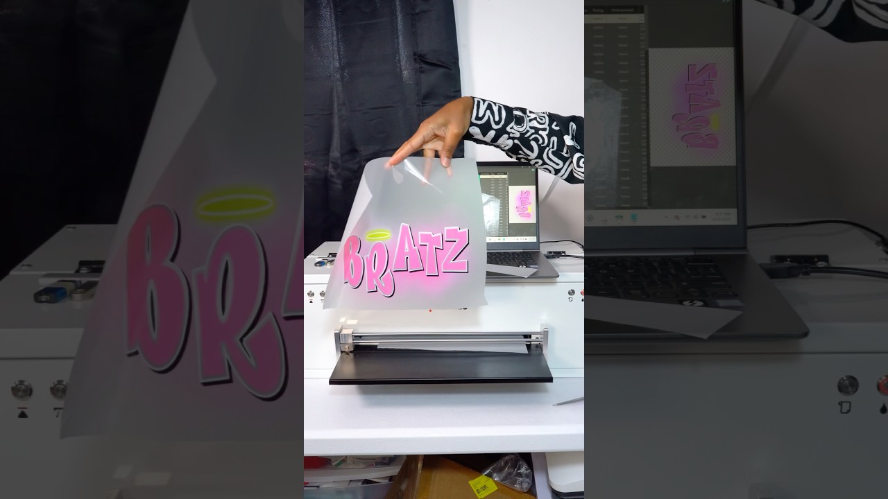 Посмотрите, как выглядит эта яркая печать DTF, выполненная на InkSonic R1390 🥹