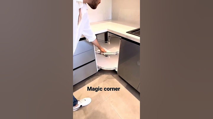 magic corner modular kitchen storage