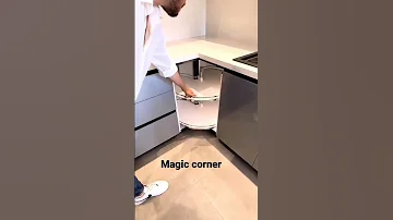 Magic Corner Modular Kitchen Storage 