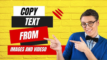 How to copy text from images and videos - copy text from image - copy text from videos