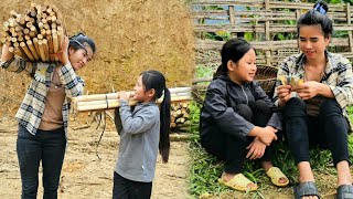 Full Video: 35-Day Journey Of Living With Abandoned Girl Working To Earn Money To Build A New Life