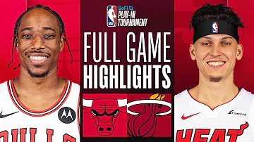 BULLS at HEAT | #SoFiPlayIn | FULL GAME HIGHLIGHTS | April 19, 2024