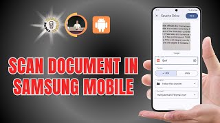 How to Scan Document in Samsung Mobile - Detailed Tutorial screenshot 5