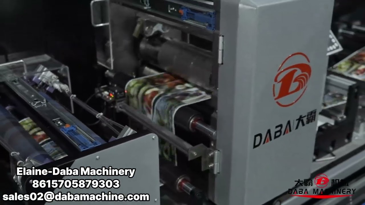 Non-stop Butt splicer with horizontal flexo printiting machine and 4 spindles glueless turret rewind