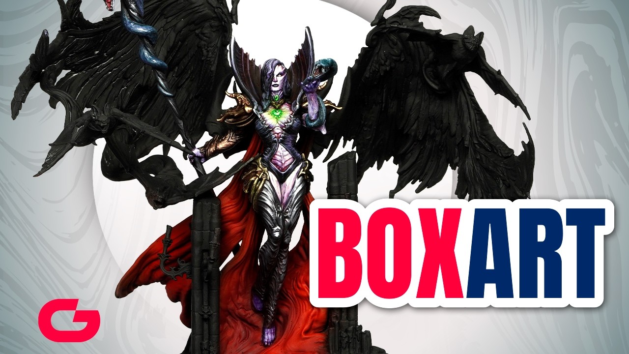 Tips for Painting Box Art / Como pintar un Box Art