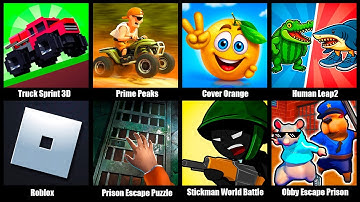 Truck Sprint 3D Swing Racing,Roblox,Prime Peaks,Cover Orange,Human Leap2 Brainrot Clan