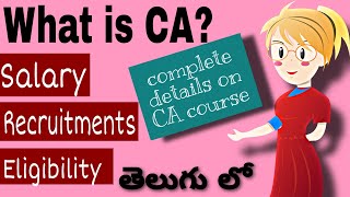 What is chartered accountancy|| Complete details on CA in telugu screenshot 4