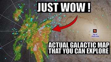 Mind Blowing Galactic Map of The Milky Way Is Now Available: 40,000 Light Years Across