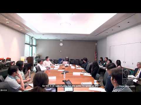 South Coast AQMD Young Leaders Advisory Council YLAC Meeting November 19 2025