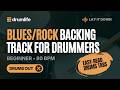 Beginner Drum Backing Track | Without Drums | Rock | 85 BPM | Visual Drum Tabs | Lay It Dow