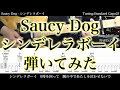 【エレキTAB譜】Saucy Dog ／ シンデレラボーイ【ギターだけで弾いてみた】SG tab 鈴木悠介 SMP:w32:h24