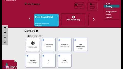 Pulsar Instructor Platform Overview