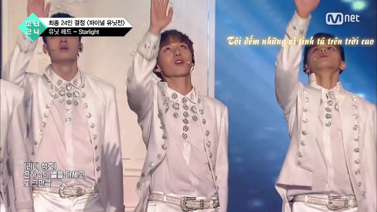 [VIETSUB] BOYS24 Unit Red’s STARLIGHT @Final Unit Match 20160806 EP 08