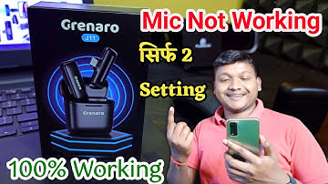 Grenaro Wireless Mic Setting Step by Step | How to Connect Grenaro Mic in Hindi
