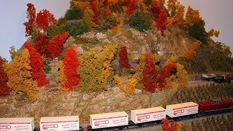 How to Make Deciduous Trees for Model Railroad - Easy DIY