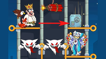 Prison Escape Pin Rescue New Gameplay - Puzzle Game