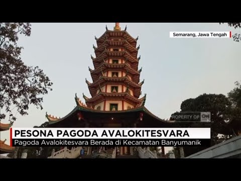 Tertinggi di Indonesia, Pagoda Avalokitesvara Jadi Destinasi Wisata di Semarang