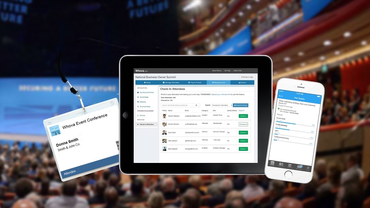  New Update  Whova - Free event management tools offered to customers