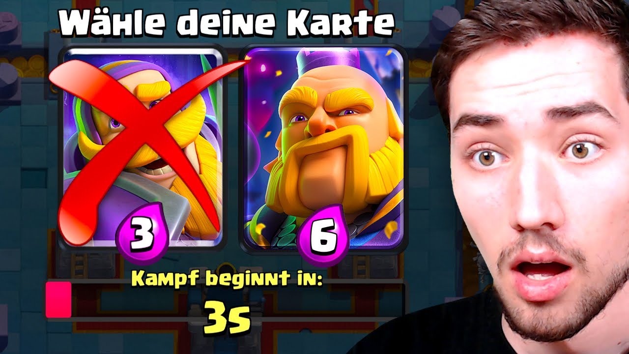 Nur RECHTE Evo Karten wählen! 😨 (Neue Challenge)