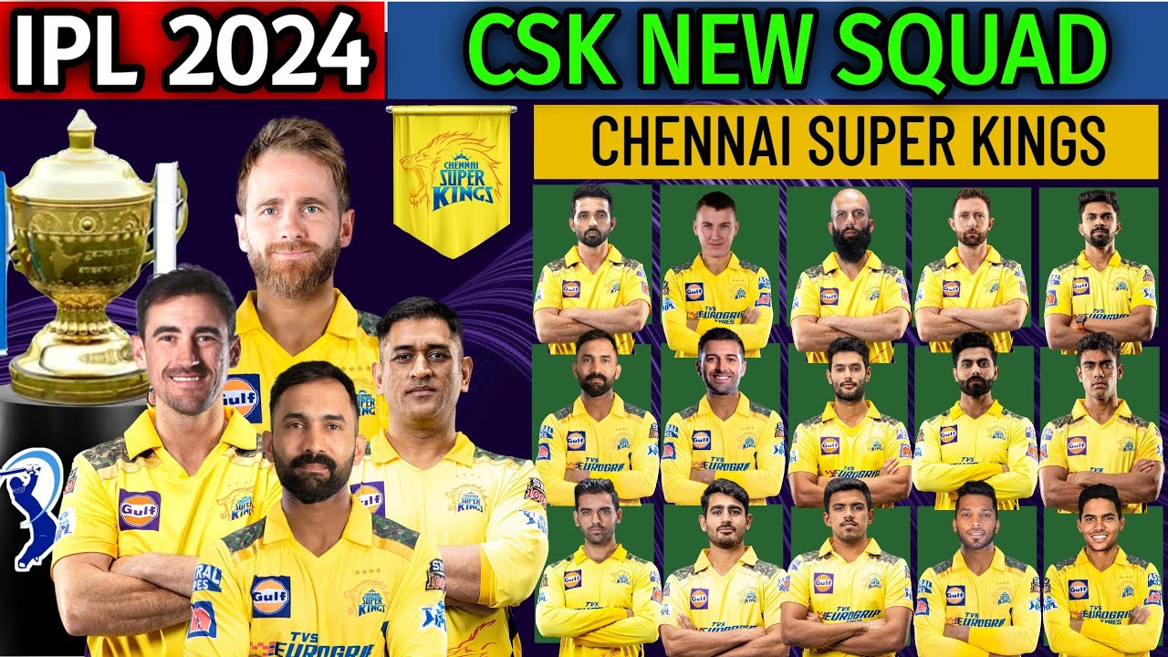 Csk Players List 2024 Maxi Stella