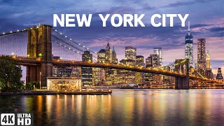 New York Nights: A Stunning Evening City Tour in 4K Full HD