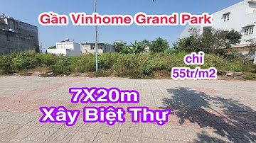 Bán Đất Quận 9 Tp.Thủ Đức (244) Ngang 7m Ngay Vinhome Grand Park, Hoàng Hải BĐS