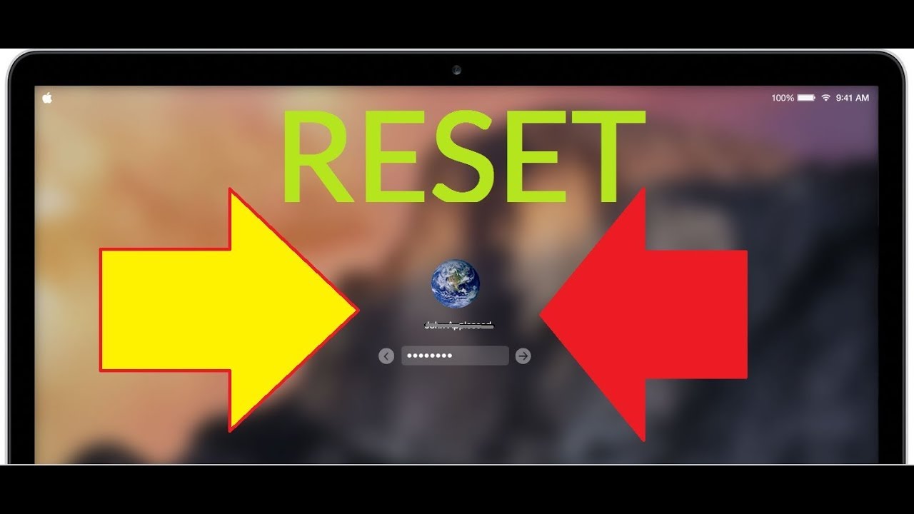 Macbook Pro AIr 2016 2017 How To RESET FORGOT PASSWORD YouTube
