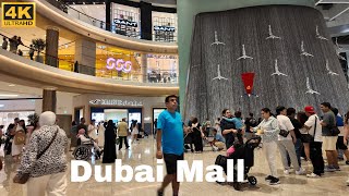 🇦🇪 Dubai Mall [4K] Full Walking Tour 2025 | World's Largest Shopping Mall 🏙️✨