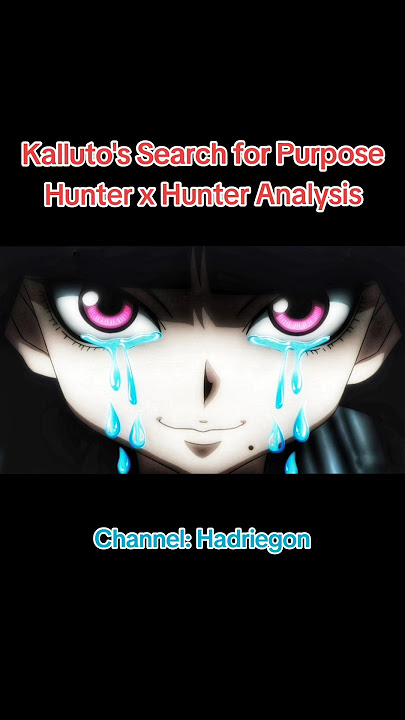 Kalluto's Search for Purpose | Hunter x Hunter Character Analysis #hunterxhunter #anime #killua #gon