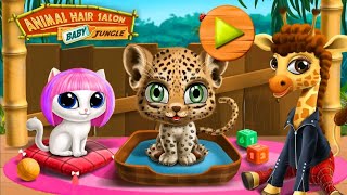 BABY JUNGLE ANIMAL HAIR SALON | PERMAINAN ANAK-ANAK SALON KECANTIKAN HEWAN HUTAN LUCU screenshot 1