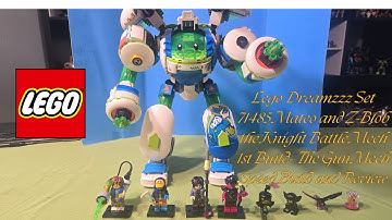 Lego Dreamzzz Set 71485 Mateo and Z-Blob the Knight Battle Mech 1st Build Speed Build and Review