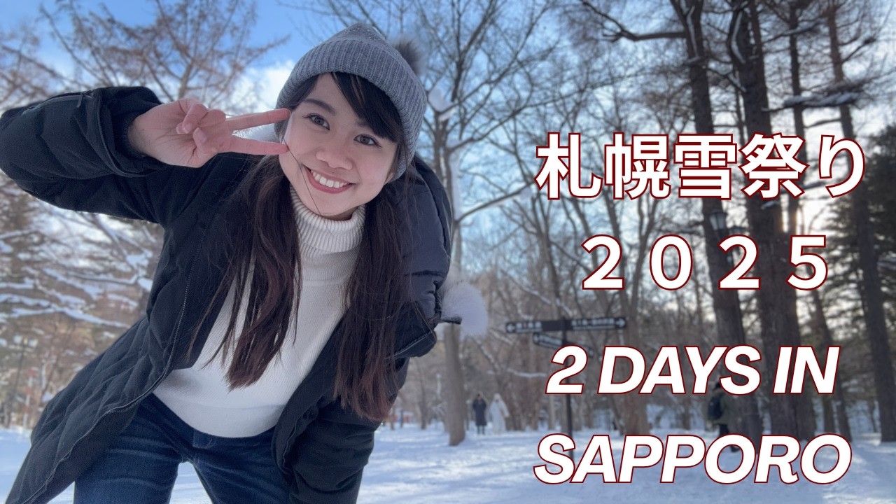 Japan’s Biggest Snow Festival is INSANE ❄️ Sapporo Snow Festival