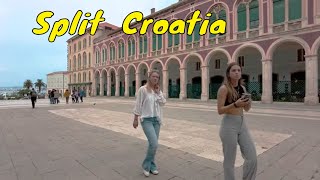 Split Croatia Walking Tour 4K