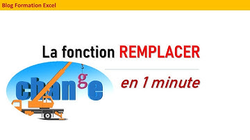 La fonction REMPLACER