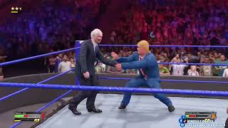 SLEEPY JOE vs DONALD TRUMP WWE2K22 Celebrity Death Match