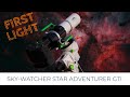 First Light Sky Watcher Star Adventurer GTI and Sky Watcher 62ED Evolux