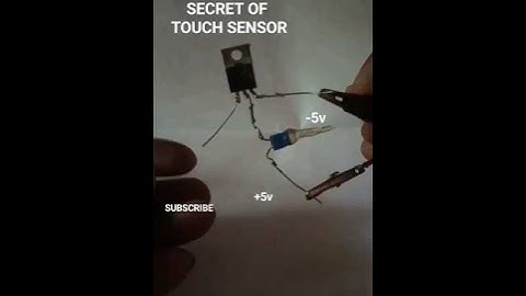 Touch sensor #youtube