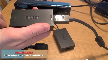 How To Connect Kinect Sensor on Xbox One S