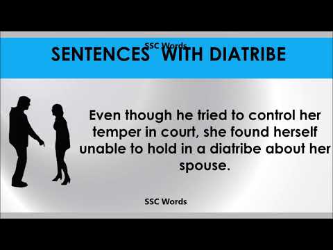 diatribe---improve-english---meaning-and-5-sentences---gre-/-cat-/-gmat-word---ssc-words